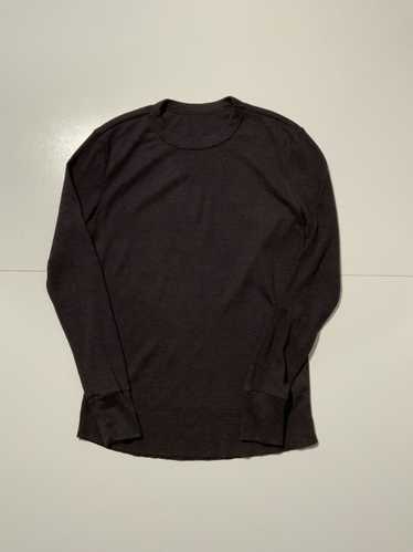 Gustin Gustin Waffle Knit Thermal Dyed L/S Pullov… - image 1
