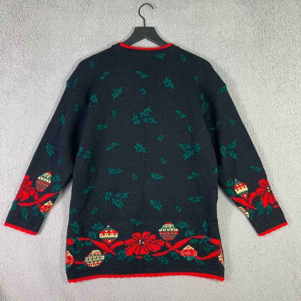 Other Vintage Christmas Acrylic Sweater Pullover … - image 4