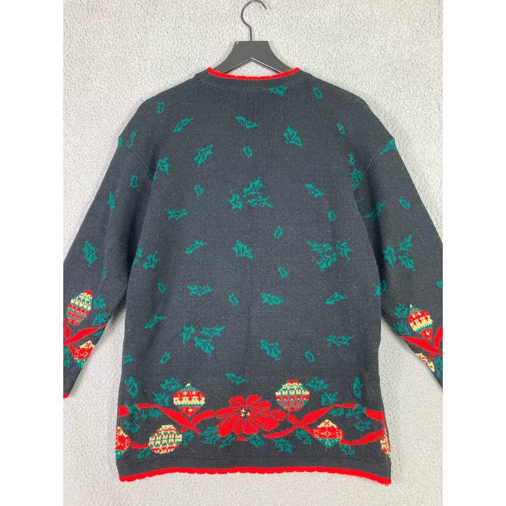 Other Vintage Christmas Acrylic Sweater Pullover … - image 9