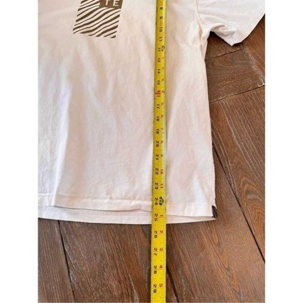 Billy Reid Vote T Shirt Cream Men’s Size Small - image 10
