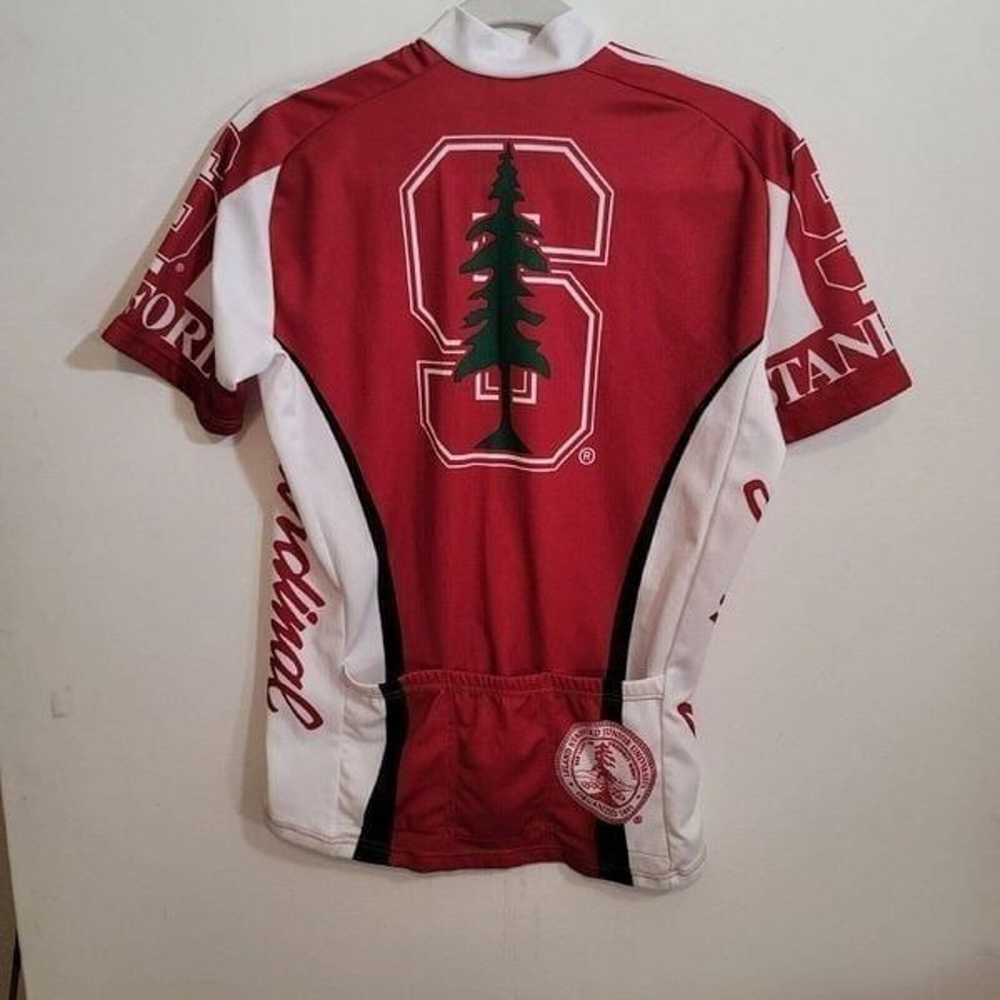 Stanford University Cardinals Cyclists Shirt Unis… - image 2