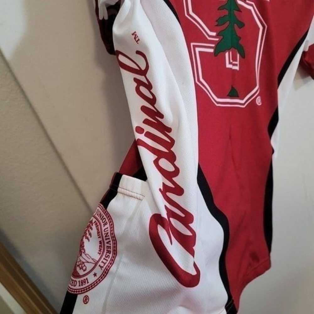 Stanford University Cardinals Cyclists Shirt Unis… - image 4