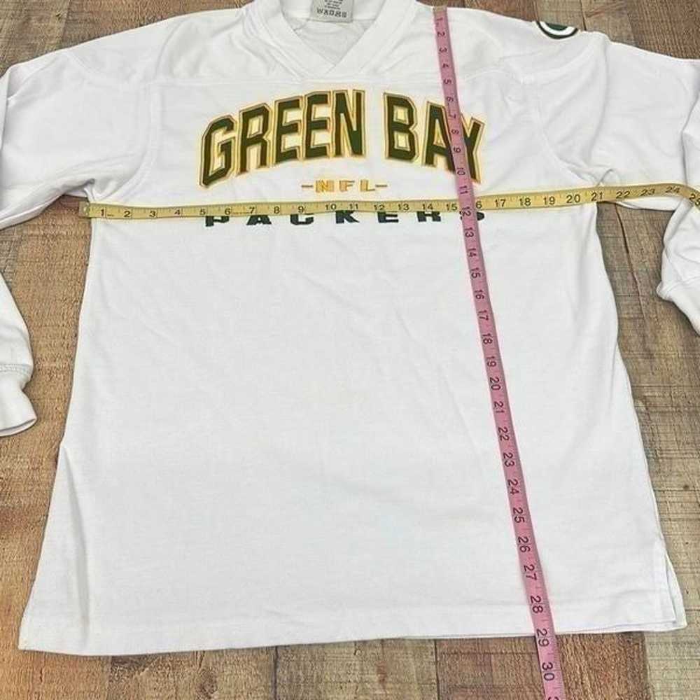 Vintage Lee Sport Green Bay Packers Long Sleeve S… - image 9