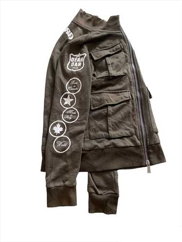 Dsquared2 × Military × Streetwear DSQUARED Jacket 