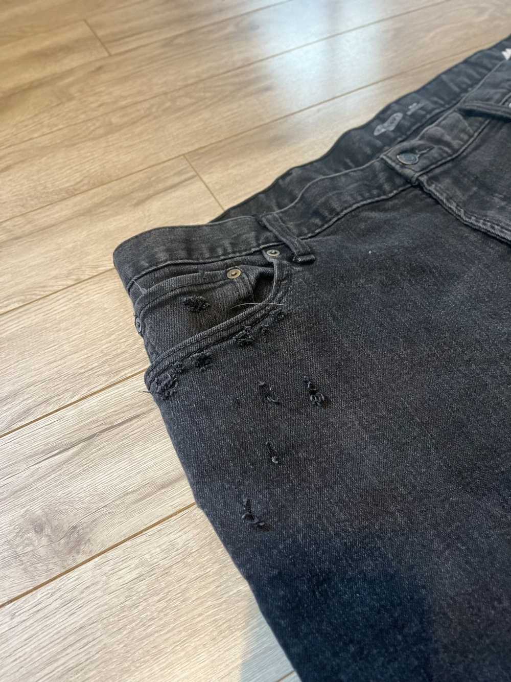 Old Navy Custom ripped black denim jeans - image 4