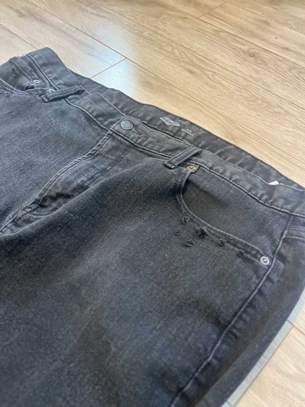 Old Navy Custom ripped black denim jeans - image 5