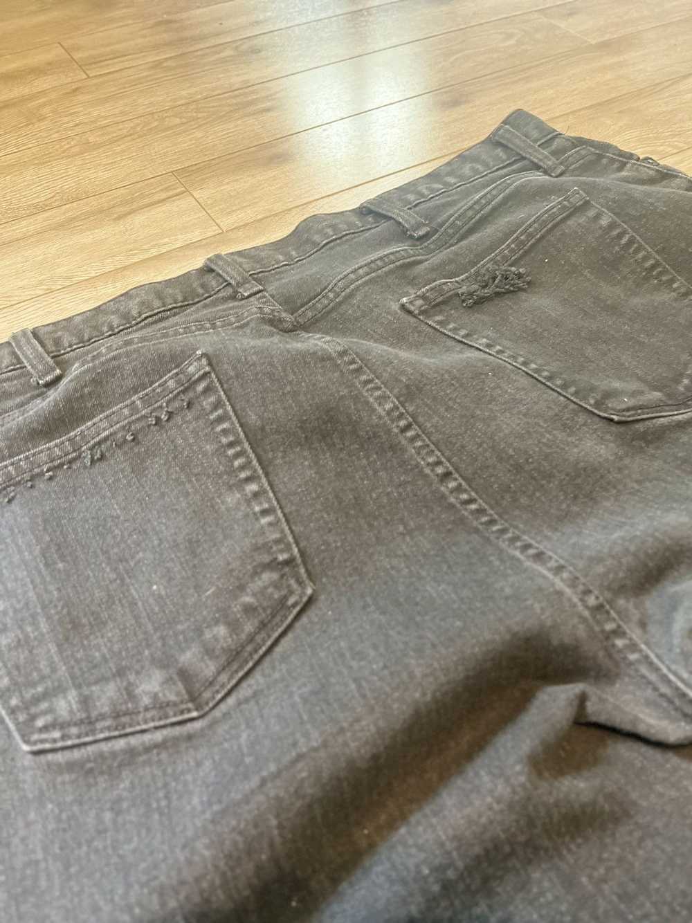 Old Navy Custom ripped black denim jeans - image 6