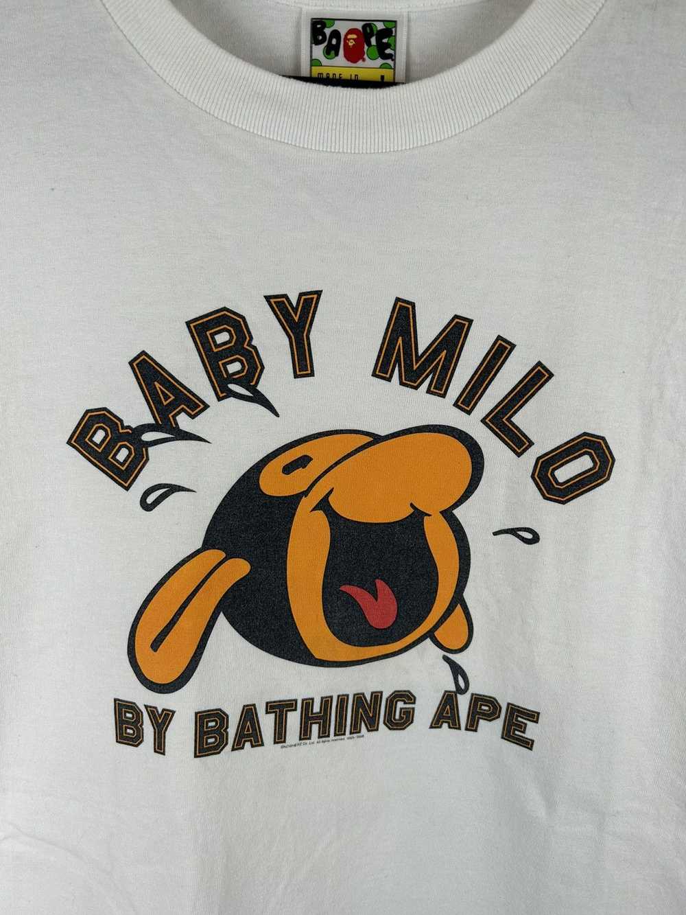 Bape 2008 Bape Milo Print T-Shirt - image 3