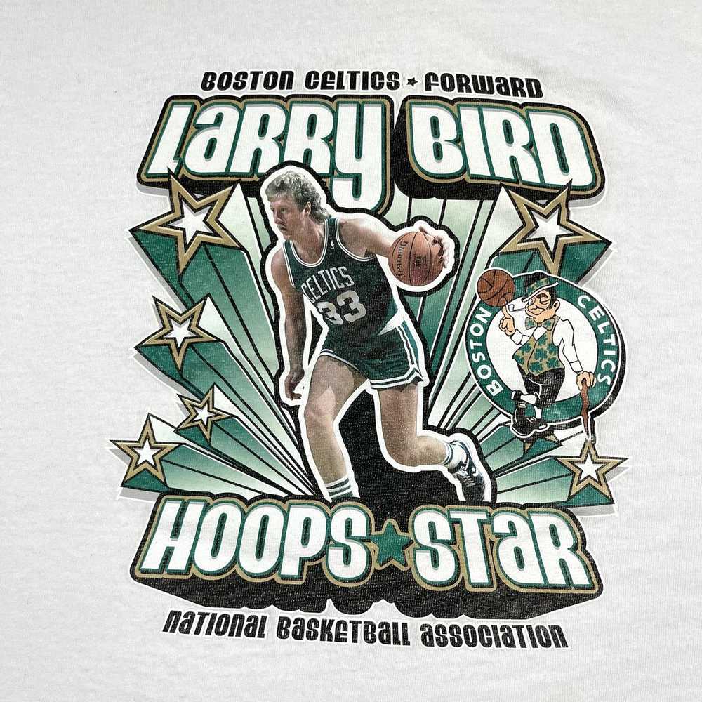 Majestic × Vintage Vintage Boston Celtics Larry B… - image 3