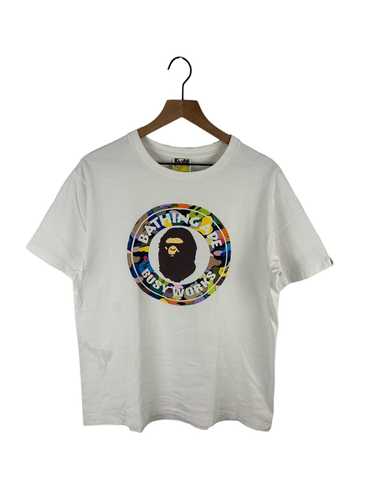 Bape Bape Circle Logo Print T-Shirt