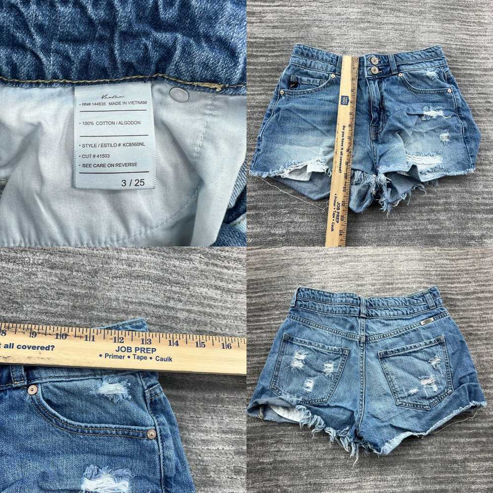 Vintage KanCan Shorts Size 3/25 Womens Cutoff Mid… - image 4