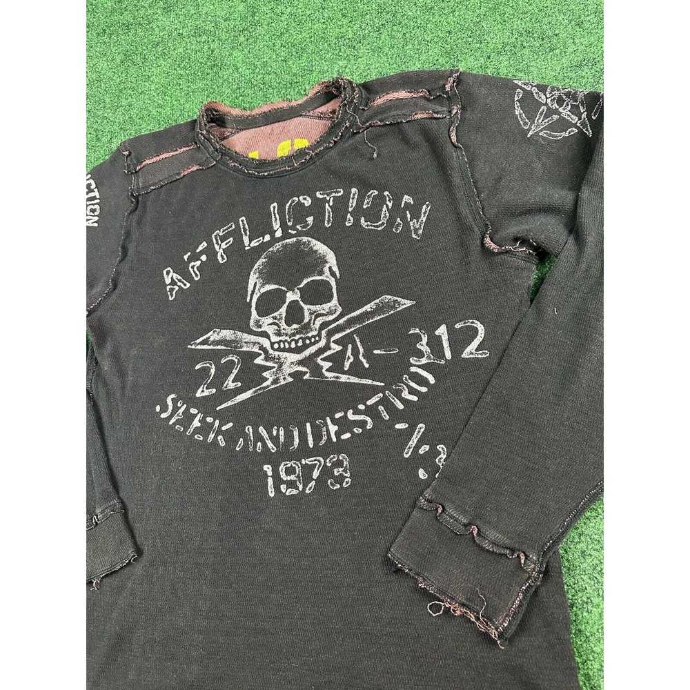 Affliction × Streetwear × Vintage Y2K Distressed … - image 2