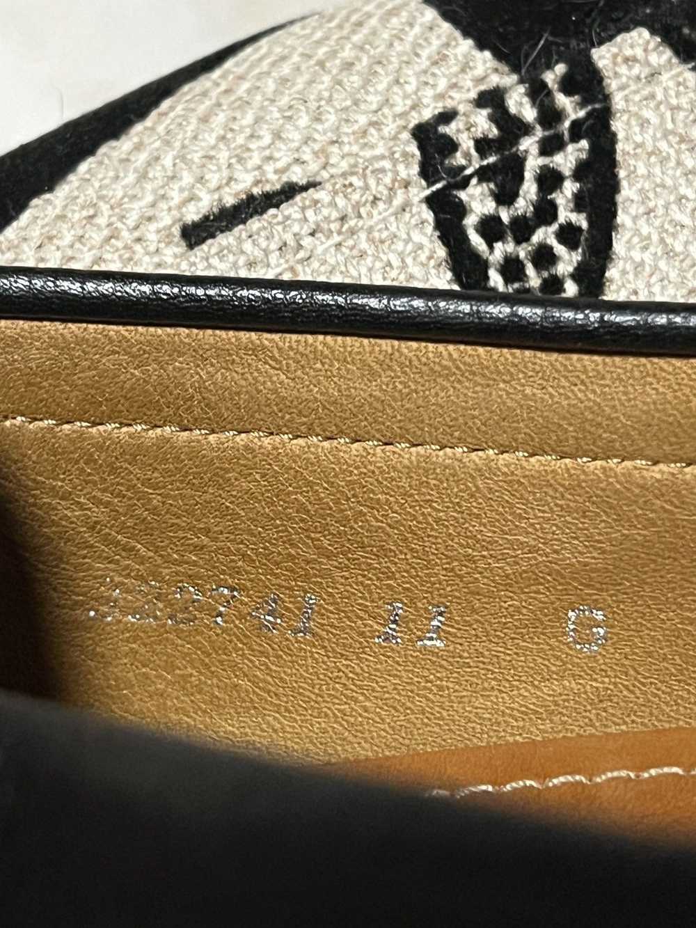 Gucci Leather Gucci web horsebit driver loafer bl… - image 6