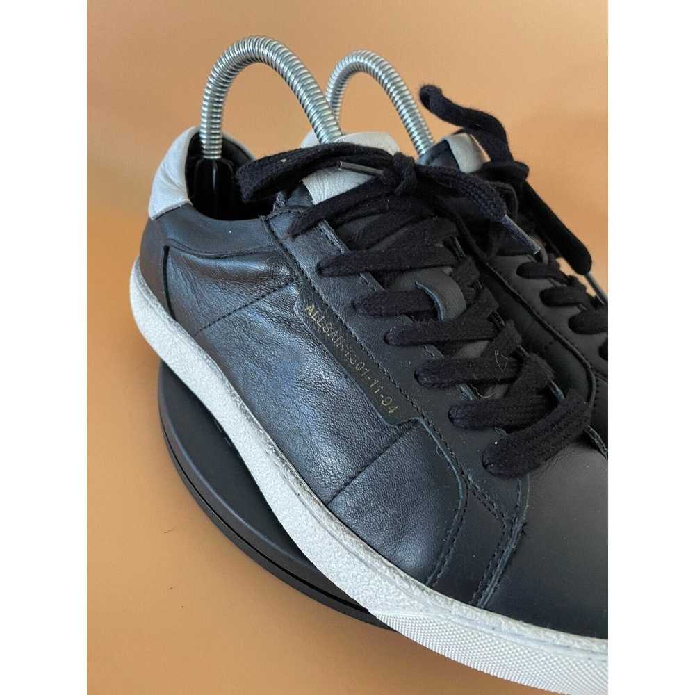 Allsaints Womens AllSaints Sheet Leather Sneakers… - image 4