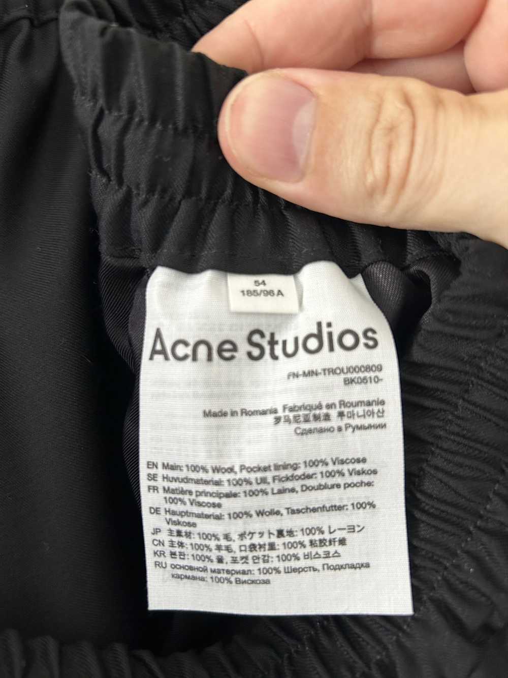 Acne Studios Wool Trousers - image 4