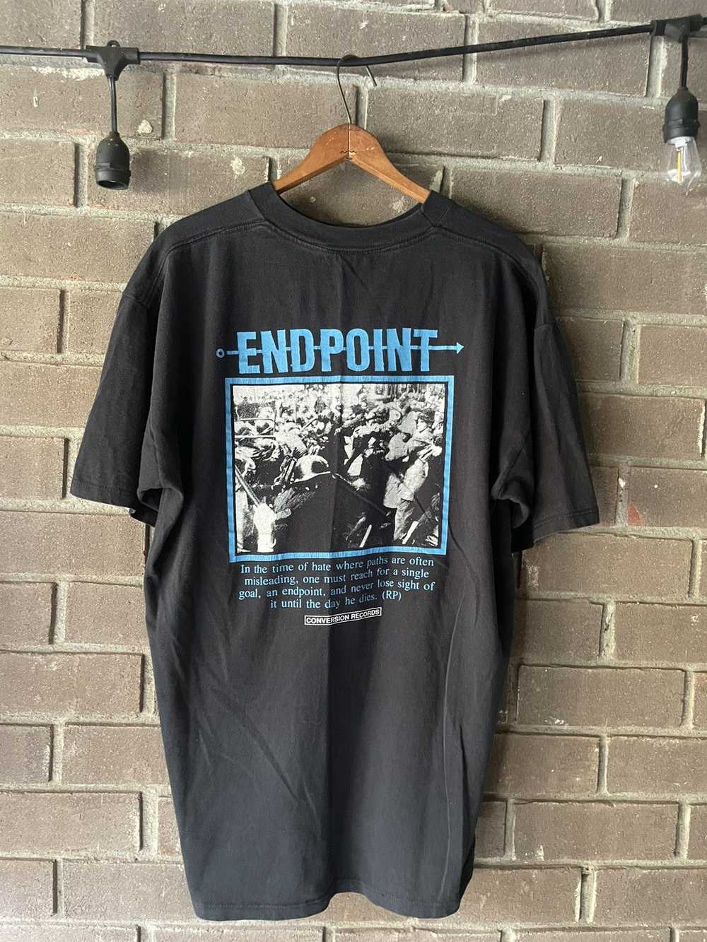 Band Tees × Vintage vintage 90s Endpoint hardcore… - image 5