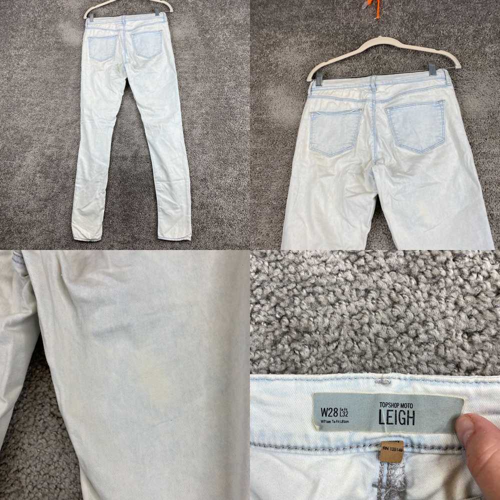 Blend Topshop Moto Leigh Skinny Jeans Women's Siz… - image 4