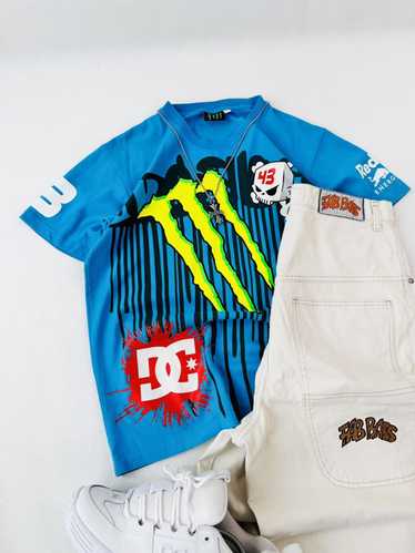 Affliction × Dc × Fox Racing Vintage Dc Shoes Tee 