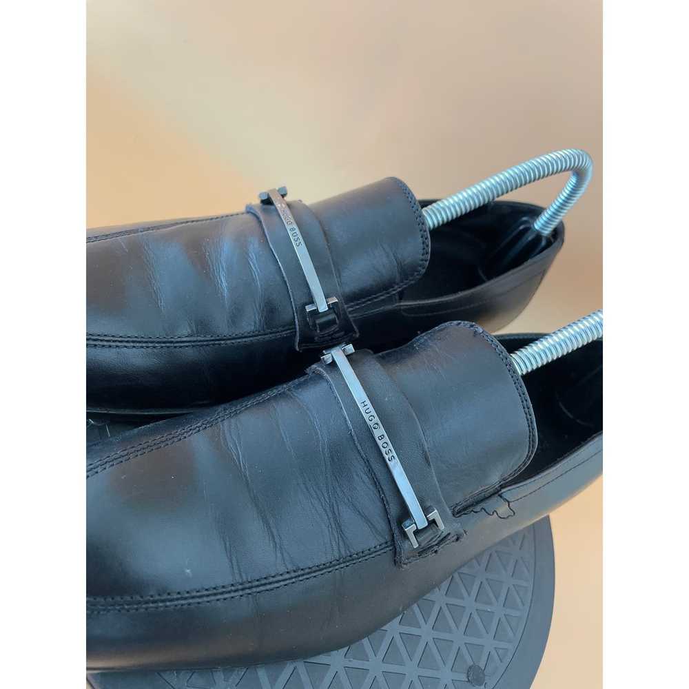 Hugo Boss Mens Hugo Boss Black Leather Loafer Dre… - image 3