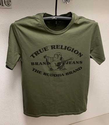 True Religion True Religion Buddha brand olive t-s