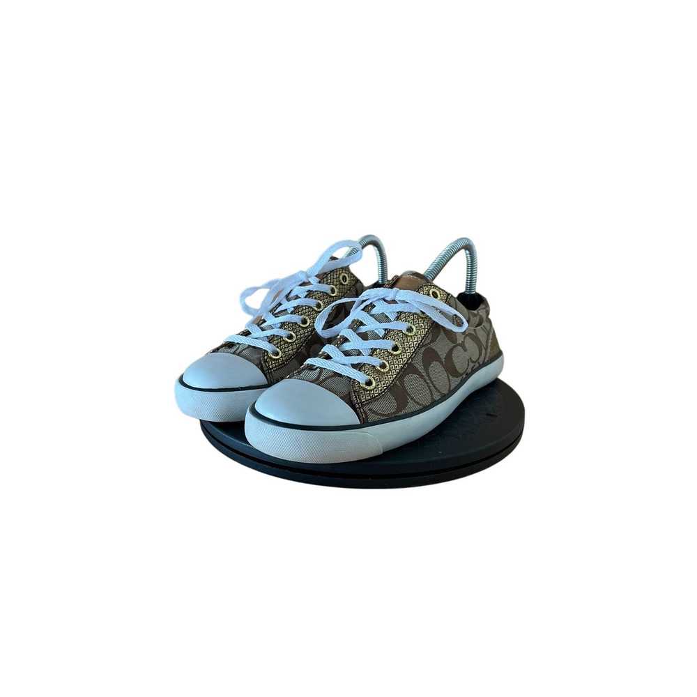 Coach Coach Gema Barrett Canvas Monogram Sneakers… - image 2