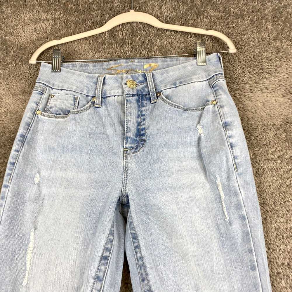 Vintage Seven7 Tummyless High Rise Skinny Jeans W… - image 2