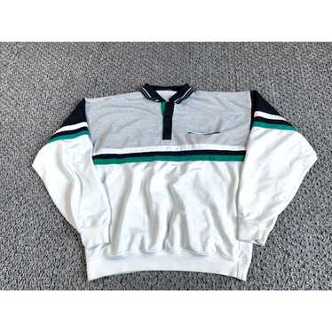 Vintage VTG 80s Dad Style Polo Shirt Adult Large … - image 1