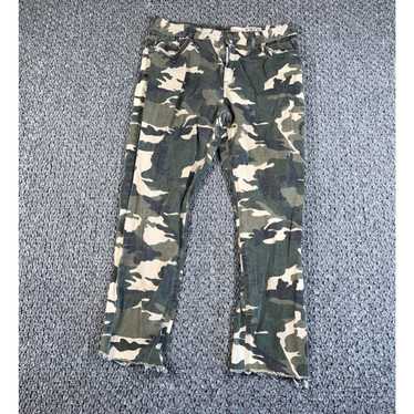 J Brand 22 Oz Brand Camouflage Pattern Tapered Le… - image 1
