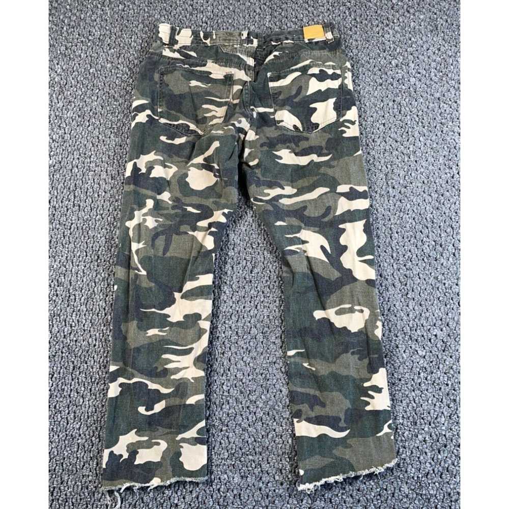 J Brand 22 Oz Brand Camouflage Pattern Tapered Le… - image 2