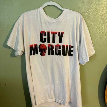 City morgue vlone small popular shirt