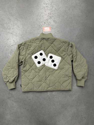 Stussy Stussy Dice Quilted Bomber Jacket - image 1