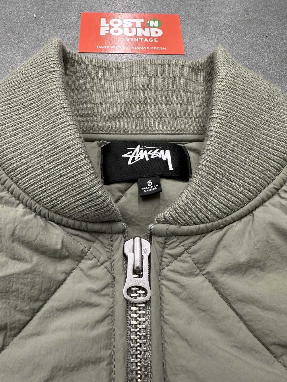 Stussy Stussy Dice Quilted Bomber Jacket - image 8