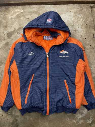 Vintage 90s Denver Broncos NFL Pro Line Logo Athletic Splash 2024 Jacket L