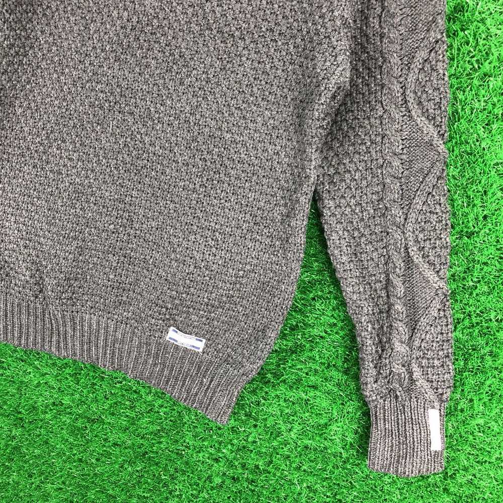 Aran Isles Knitwear × Coloured Cable Knit Sweater… - image 3