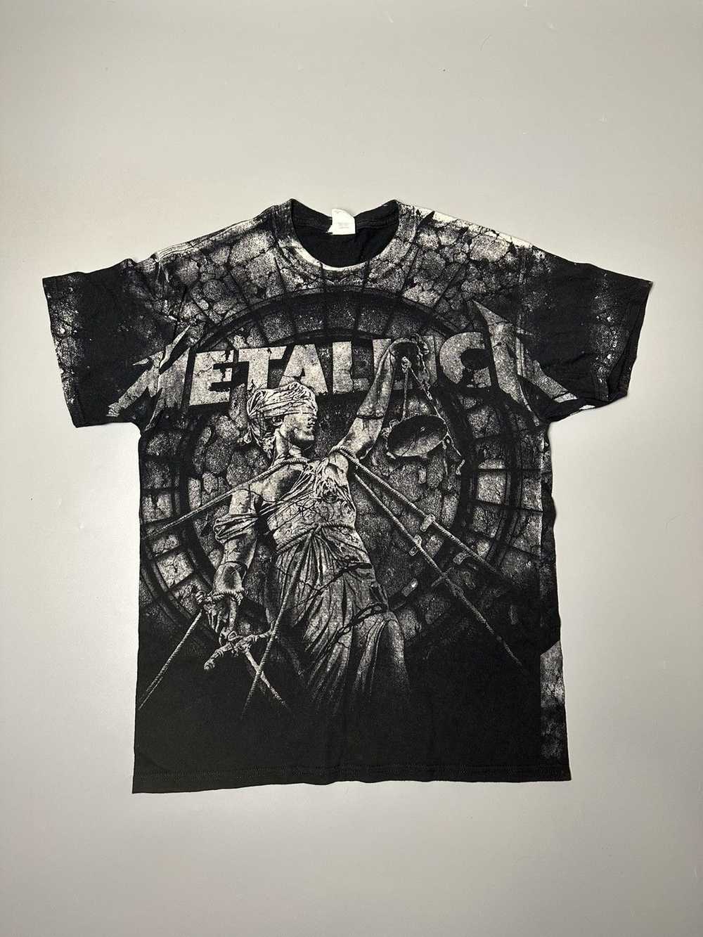 Band Tees × Metallica × Vintage Metallica Justice… - image 1