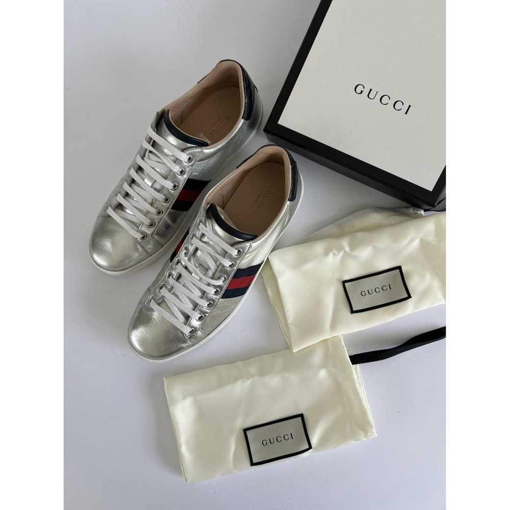 Gucci Ace leather trainers - image 6