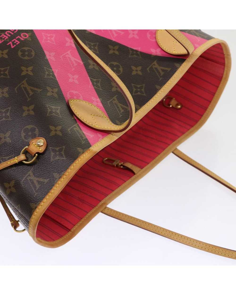 Louis Vuitton Classic Monogram Tote Bag with Pouc… - image 6
