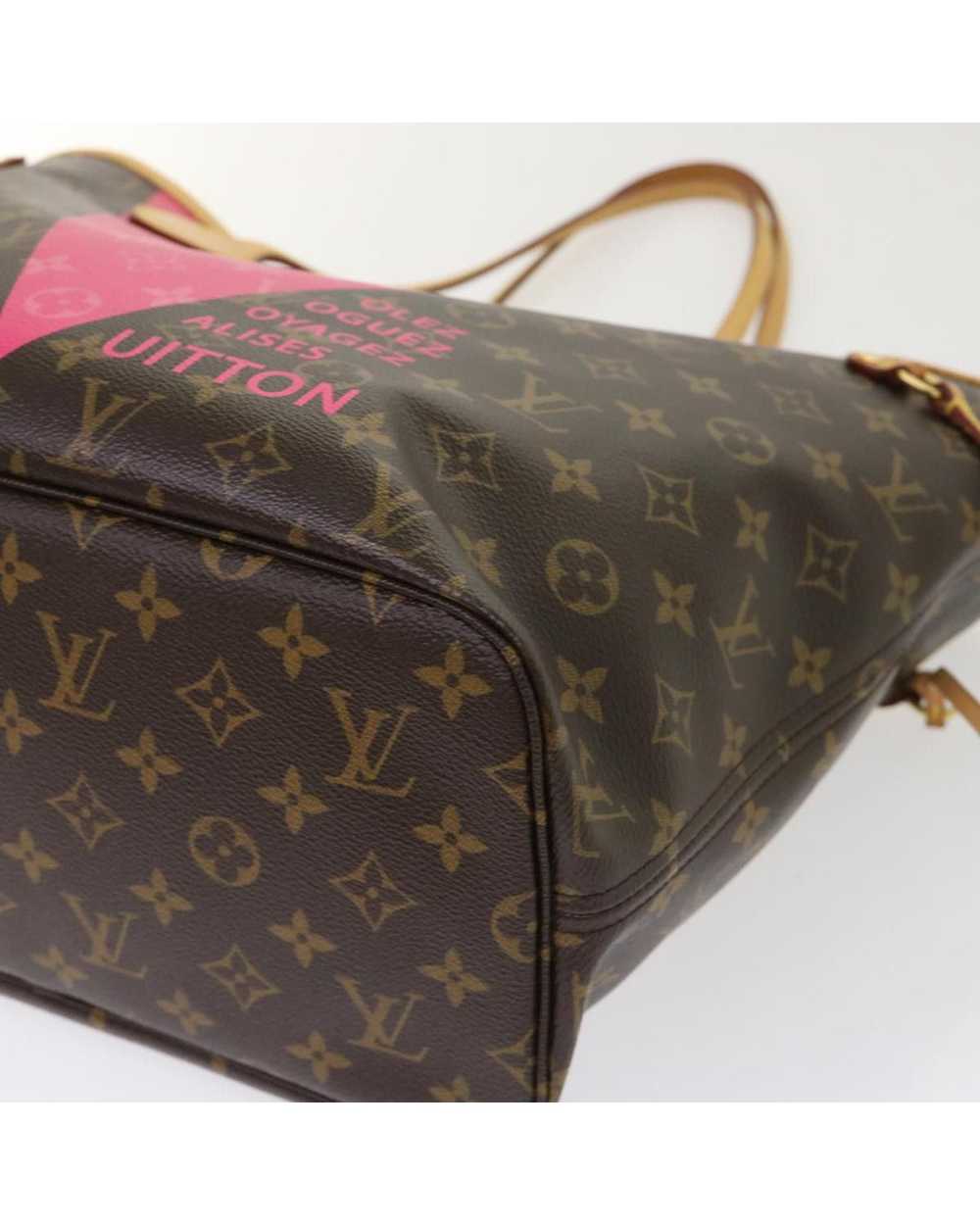 Louis Vuitton Classic Monogram Tote Bag with Pouc… - image 9