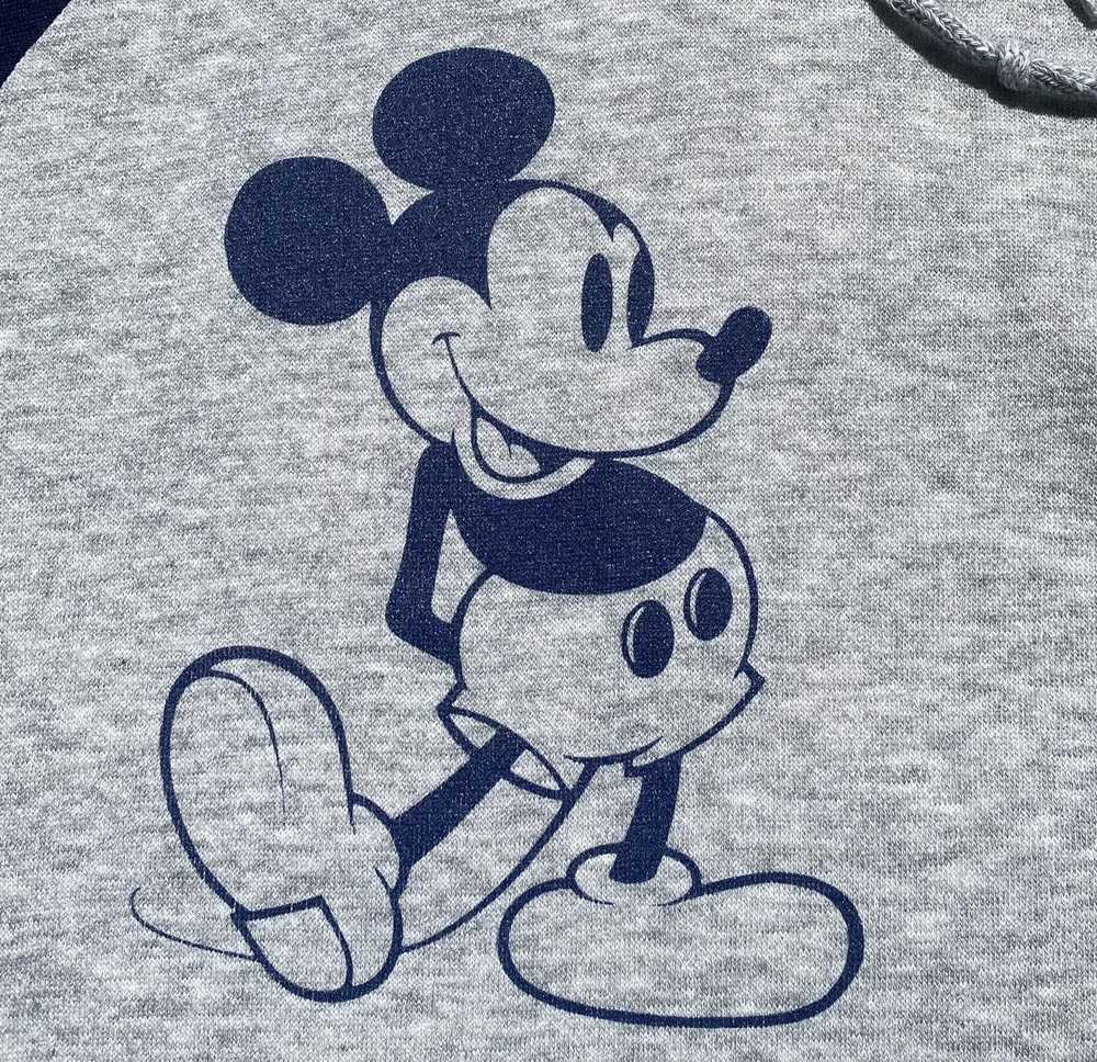 Disney Vintage 80's Disney Mickey Mouse Raglan Ho… - image 4