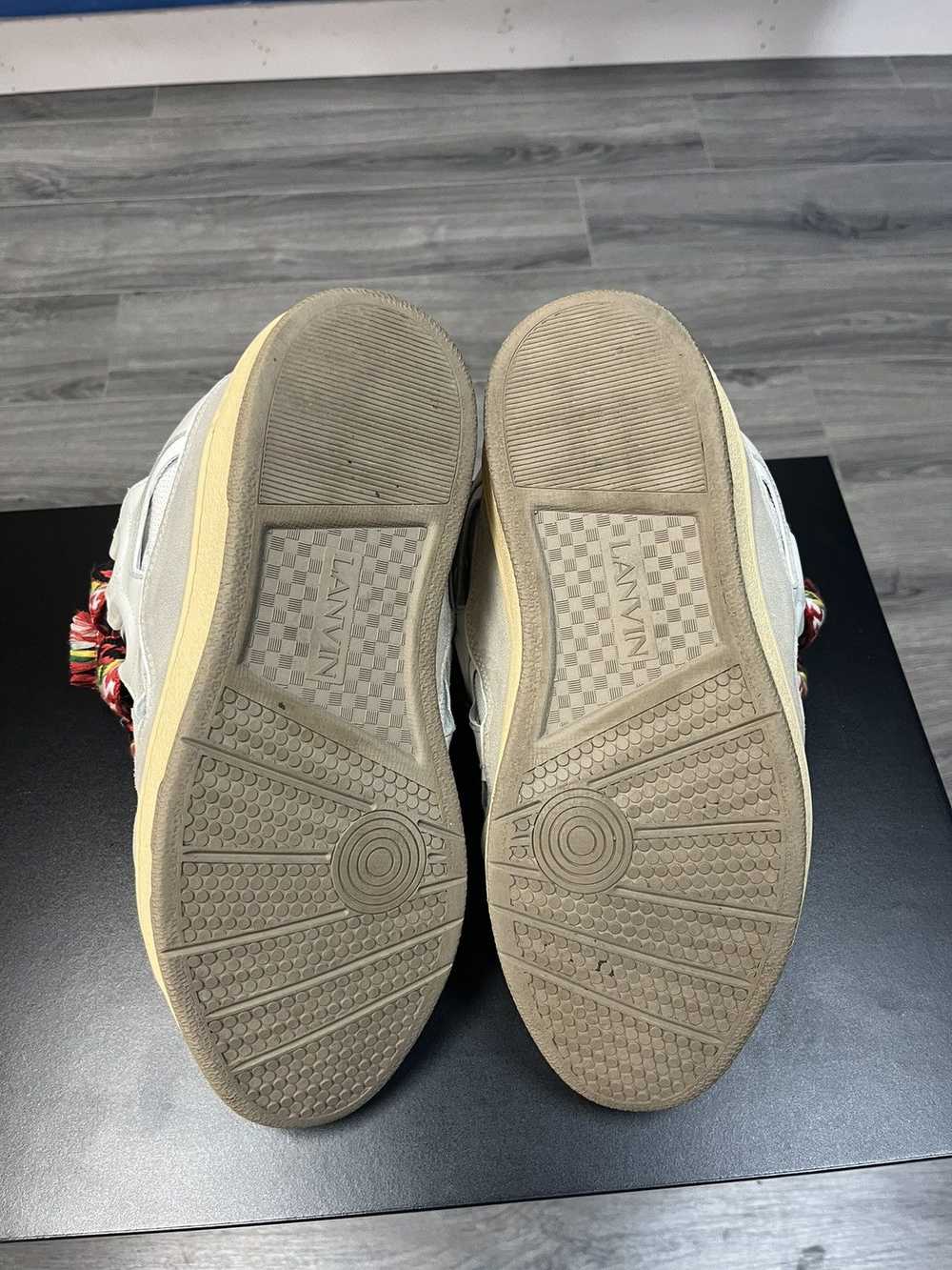 Lanvin Lanvin curb low top sneaker - image 5