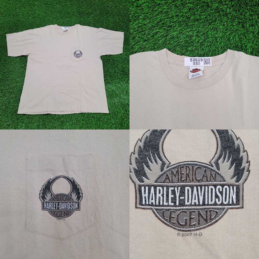 Harley Davidson Vintage Harley Davidson Shirt XL … - image 4
