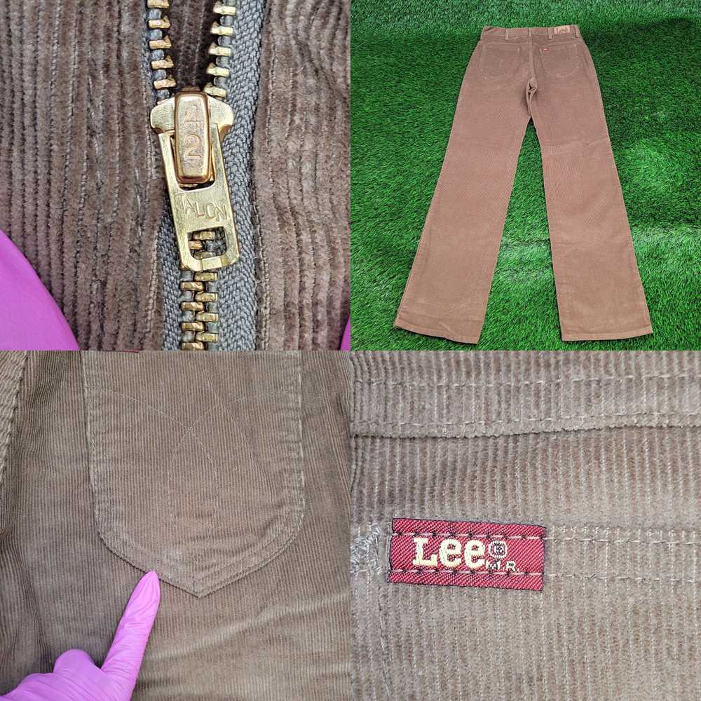 Lee Vintage LEE Bootcut Corduroy Pants 30x33 (33x… - image 4