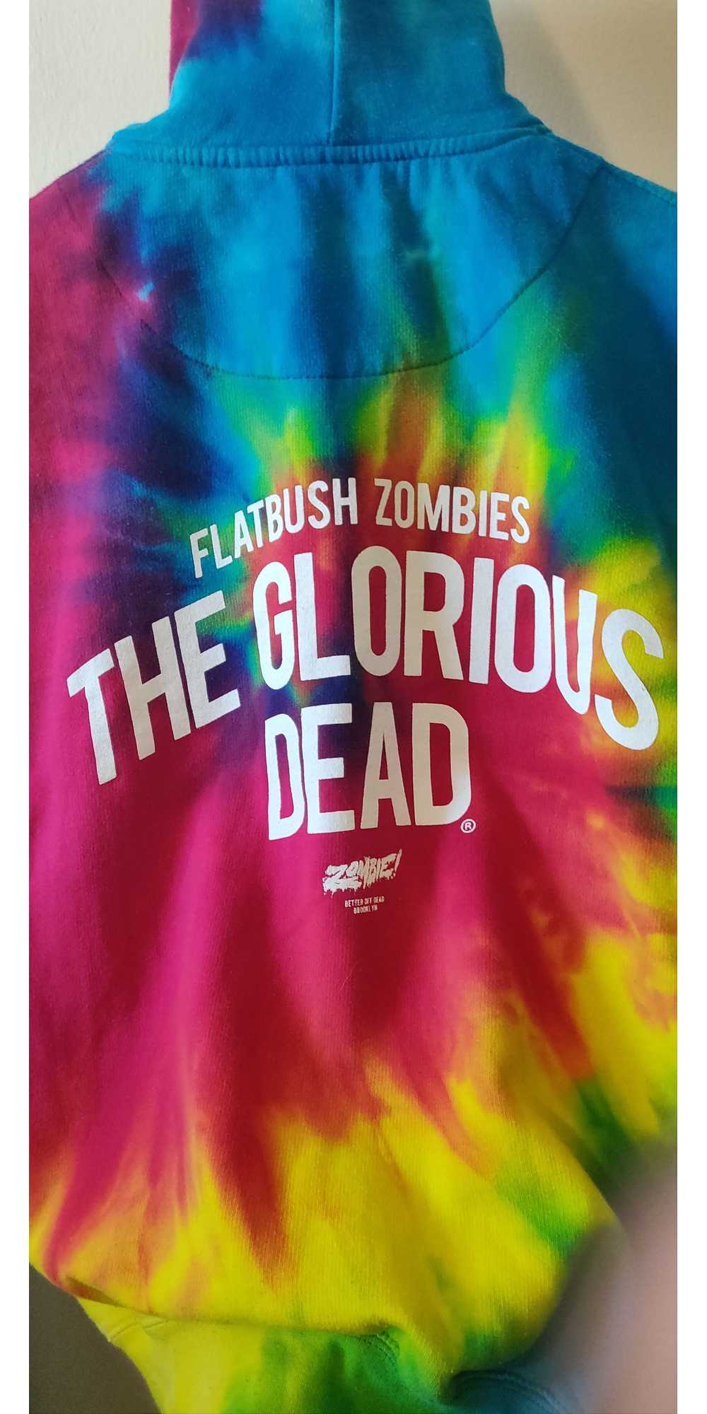 Flatbush Zombies Tie Dye Zombie Hoodie - image 4