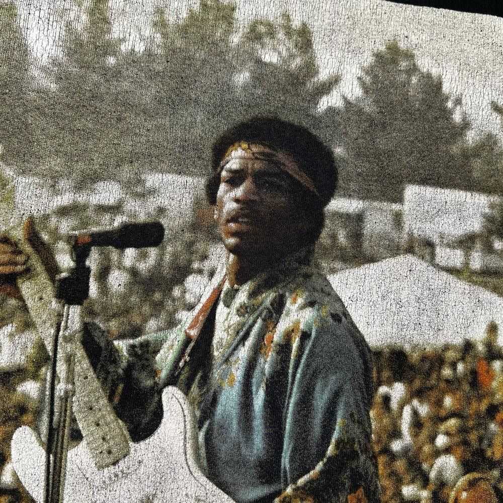 Band Tees × Jimi Hendrix Jimi Hendrix Woodstock L… - image 4