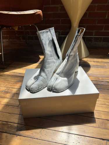 Maison Margiela Painted White Tabi Boots