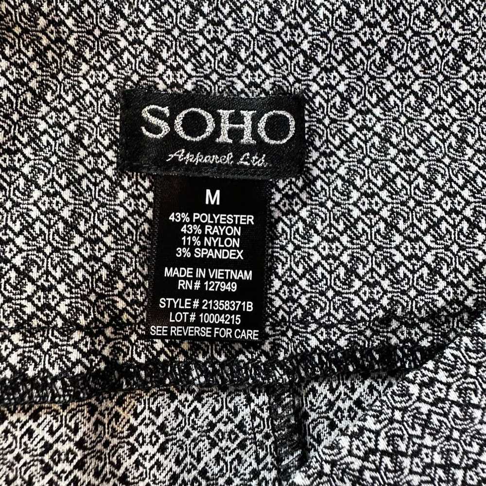 Other SOHO Women's Medium Black and White Texture… - image 4