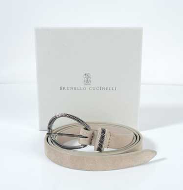 Brunello Cucinelli o1smst1ft0424 Size: M / Suede … - image 1