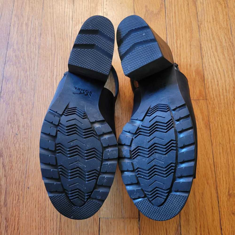 Sorel Sorel NADIA Black Slingback Leather Heeled … - image 3