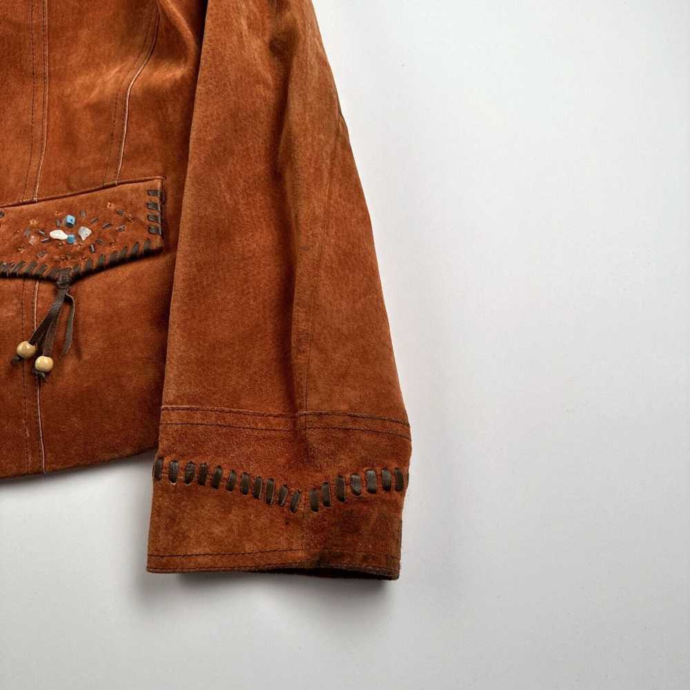 Vintage Womens Wilsons Leather Suede Jacket Size … - image 3
