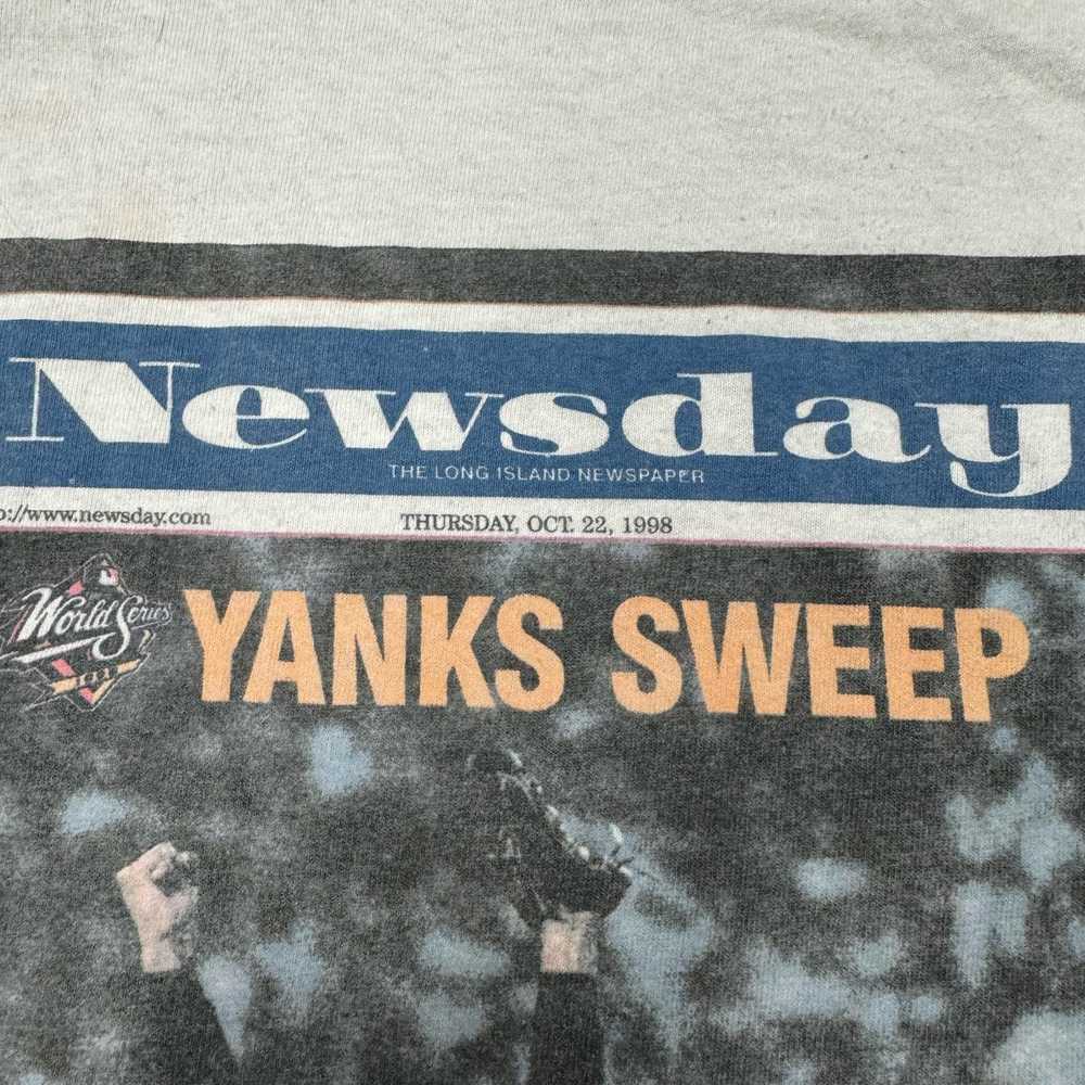 MLB MLB New York Yankees 1998 Newspaper Vintage G… - image 4